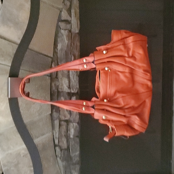 ❤️Last Chance !! B. Makowsky Genuine Leather Satchel Bag - Picture 8 of 17